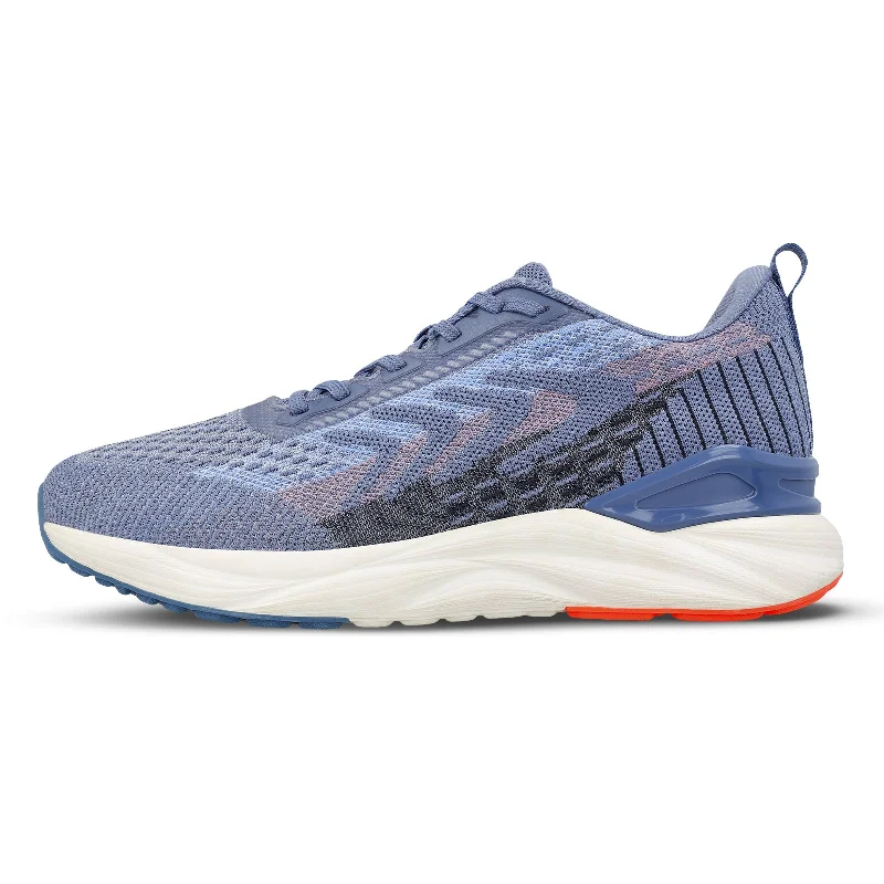 Men's walking shoes with a wide toe box for comfortMen's Lace-up Sports Shoe - WS9110 Steel Blue