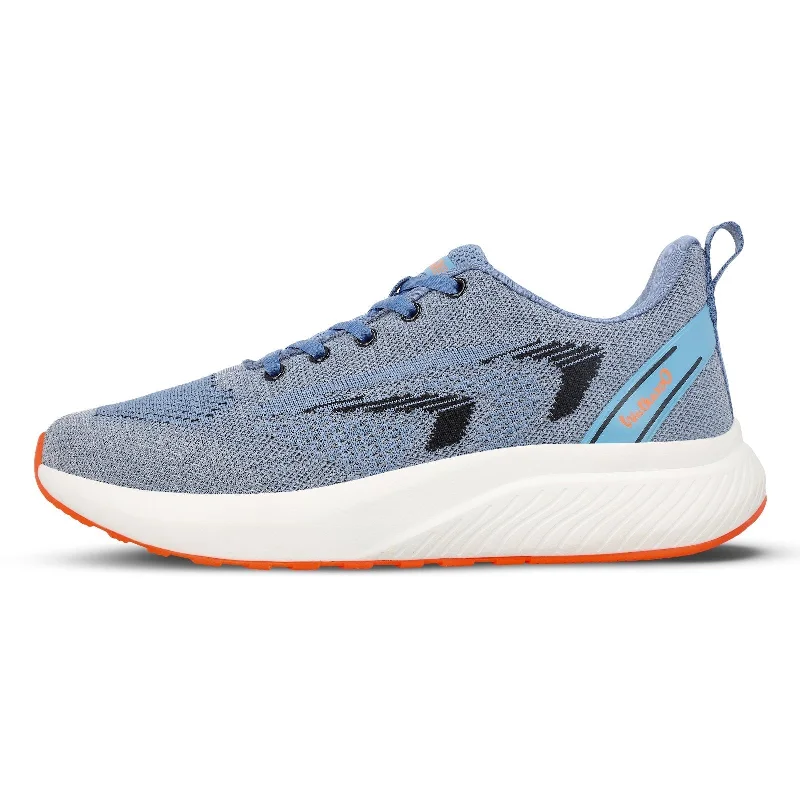 Men's walking shoes with a brightly colored designMen's Sports Shoe - WS9118 Steel Blue Men's walking shoes with a brightly colored designMen's Sports Shoe - WS9118 Steel Blue