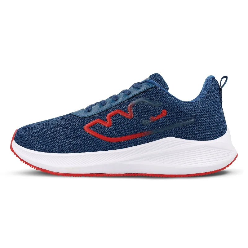 Men's walking shoes with a lace - up closure for a secure fitWalkaroo Men Walking shoe - WS9541 Teal