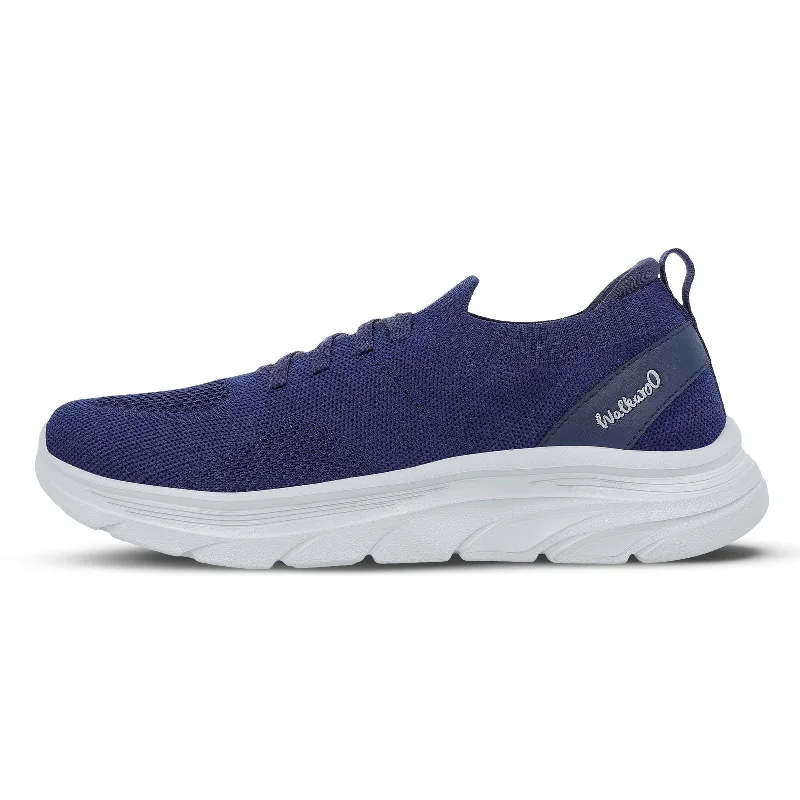 Trail - walking men's shoes with a rugged outsoleWalkaroo Men Sports Shoe - WS9565 Navy Blue