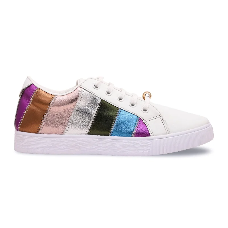 Men's sneakers with a contrast color soleWhite Casual Sneaker AT7274