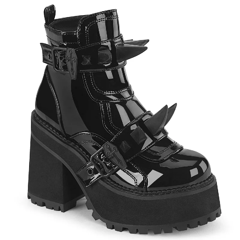 Vintage - inspired men's ankle boots with a round toeAssault-72