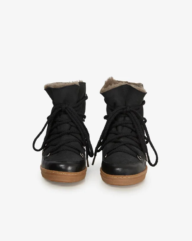 Men's ankle boots with a metallic accentNowles Snow Boots