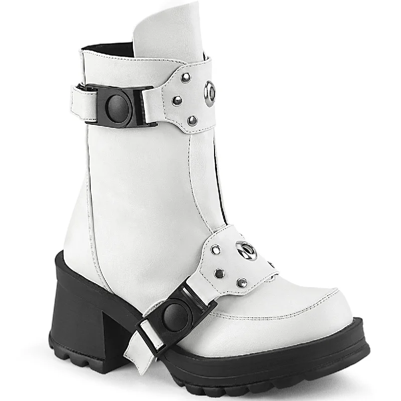 Men's ankle boots with a high - traction sole for safetyBratty-56