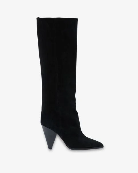 Suede men's ankle boots with a classic buckle designRirio Boots