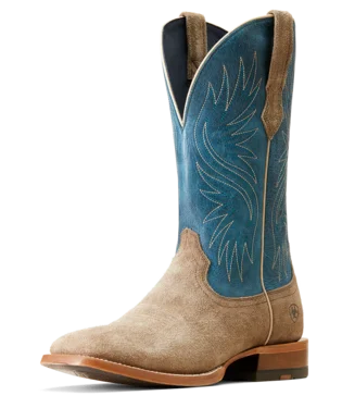 Men's cowboy boots with a spur ledgeAriat Circuit Rockridge Western Boot