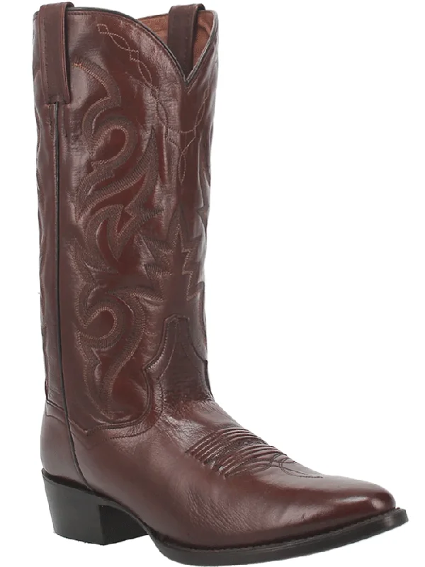 Men's cowboy boots with a heel guardDan Post DP2111R Mens Milwaukee Western Boot Antique Tan