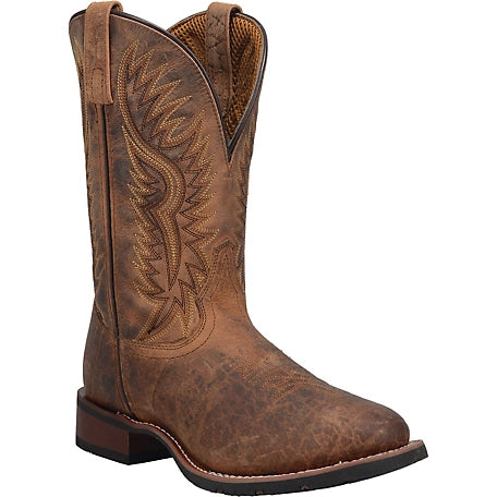 Men's genuine leather cowboy boots with a pointed toeLaredo Pinetop Western Boot