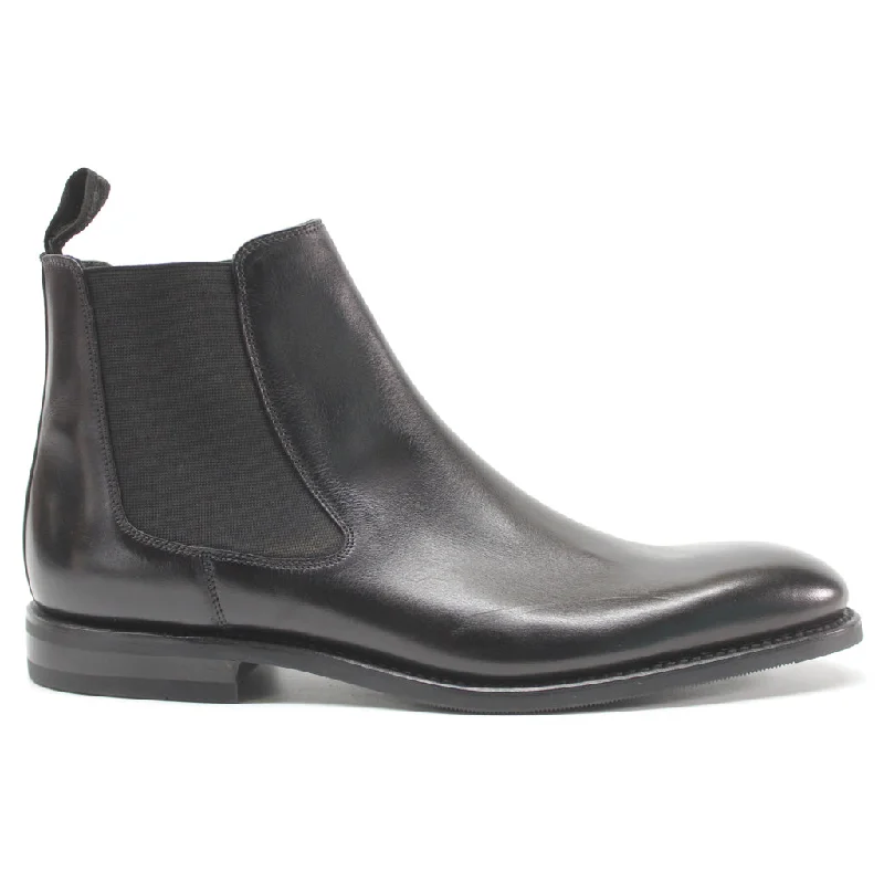 Combat - style men's ankle boots for a tough lookWareing Polished Leather Men's Chelsea Boots