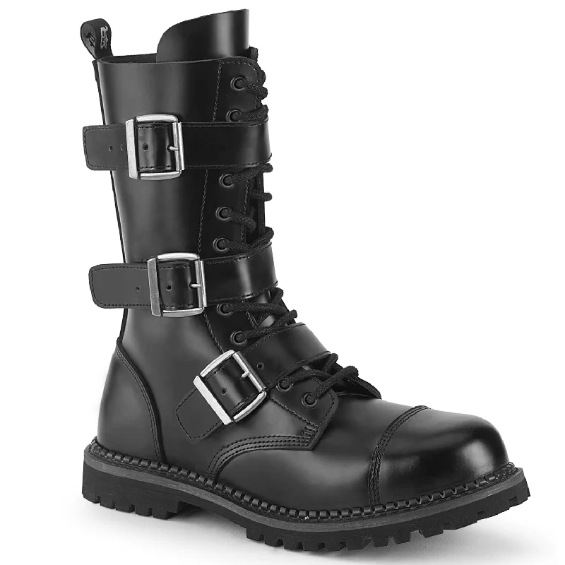 Men's ankle boots with a shock - absorbing insoleRiot-12BK