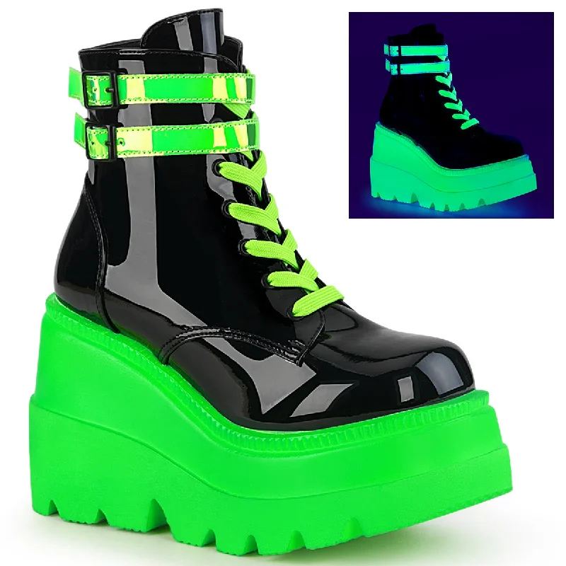 Suede men's ankle boots with a classic buckle designShaker-52