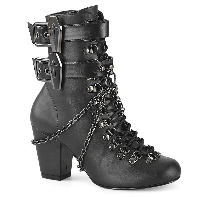 Men's waterproof leather ankle boots for rainy daysVivika-128