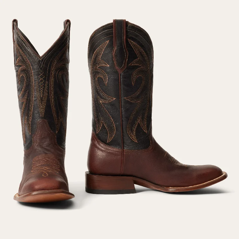 Men's western boots with a high - quality leather upper and a suede liningCody Boots