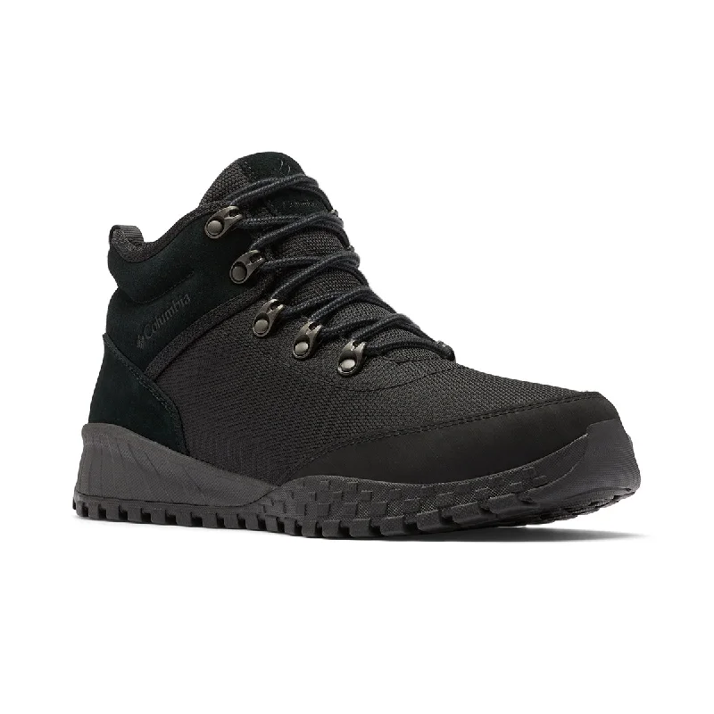 Men's hiking boots with a lug sole for grip on uneven terrainFairbanks™ II Mid Waterproof Walking Shoe - Black