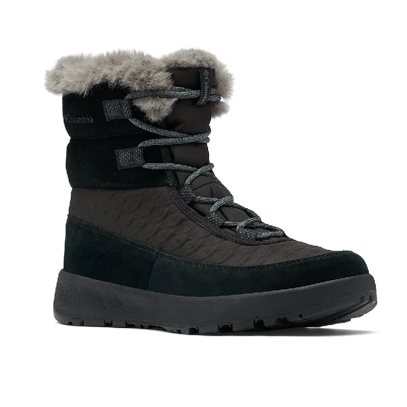 Men's hiking boots with a lug sole for grip on uneven terrainSlopeside Peak™ II Luxe - Black