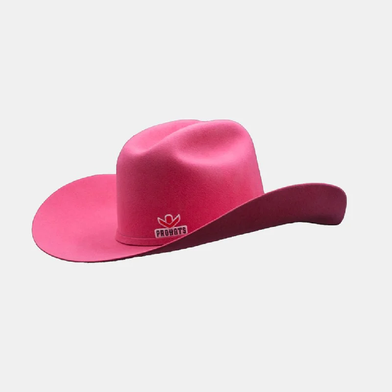 Men's western boots with a silver - toned hardware and accentsPro Hats Neon Vegas Pre-Creased Felt