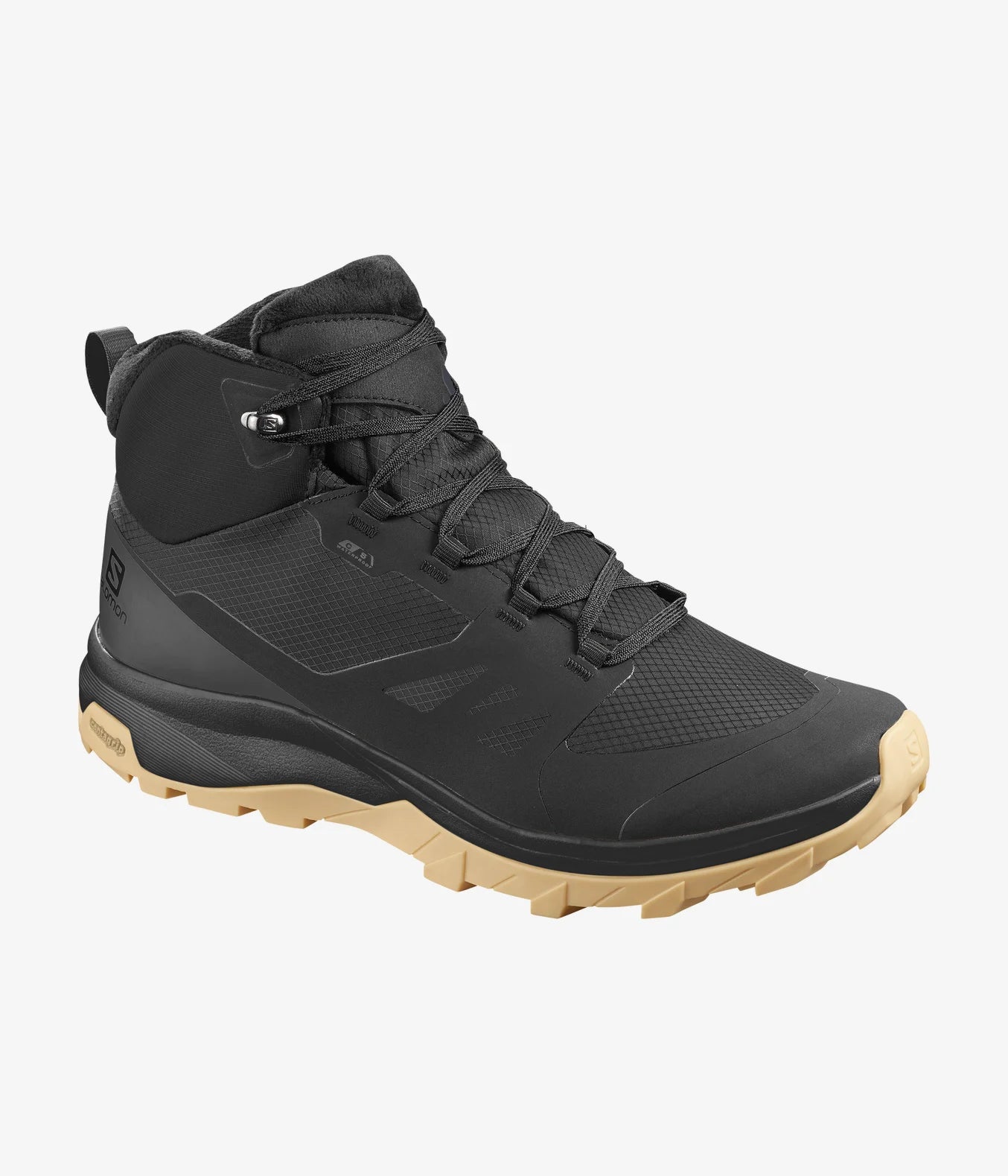 Men's hiking boots with a removable insole for customizationOUTsnap ClimaSalomon Waterproof Hiking Boot (Men's)
