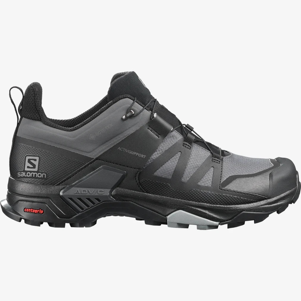 Men's hiking boots with a gusseted tongue to keep out debrisX Ultra 4 Wide Gore-Tex (Men's)