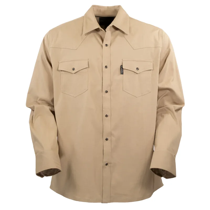 Alligator - embossed men's western boots for a bold statementThe Outback Trading Company® "Everett" Shirt