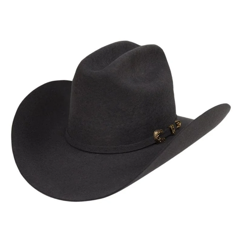 Men's western boots in a rich brown or black leatherTombstone 20X Cowboy Felt Hat El Patron Shape Granite Gray TOM-4011