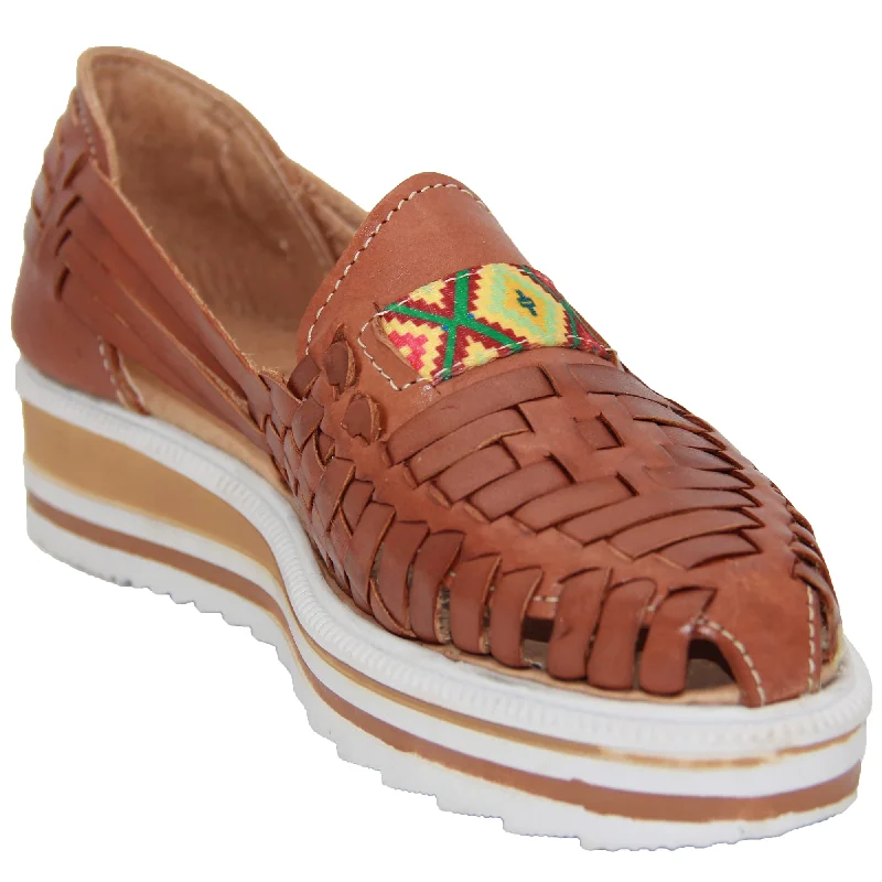 Men's western boots with a silver - toned hardware and accentsWomen’s Leather Platform Huarache Sandal
