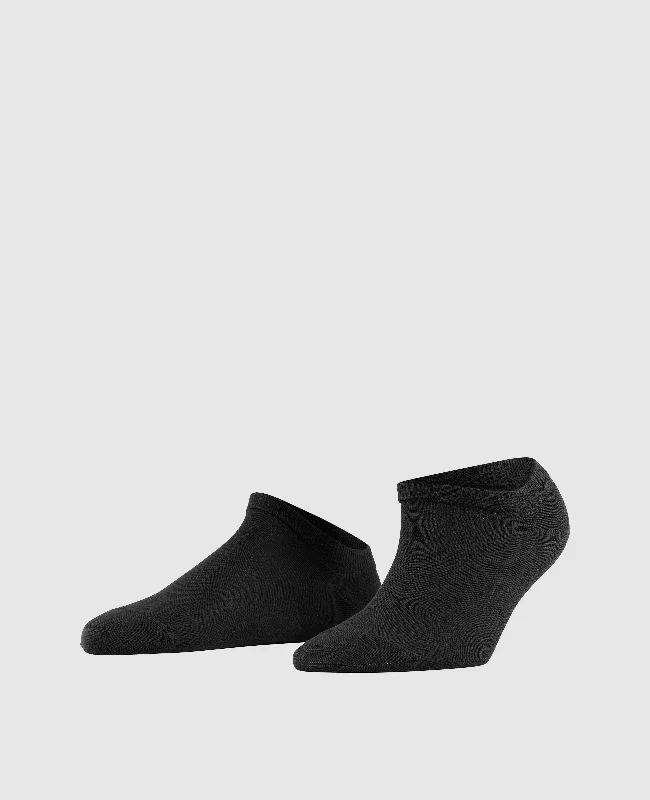 Men's boat shoes with a leather lacing systemFalke Active Breeze Women Sneaker Socks - Black