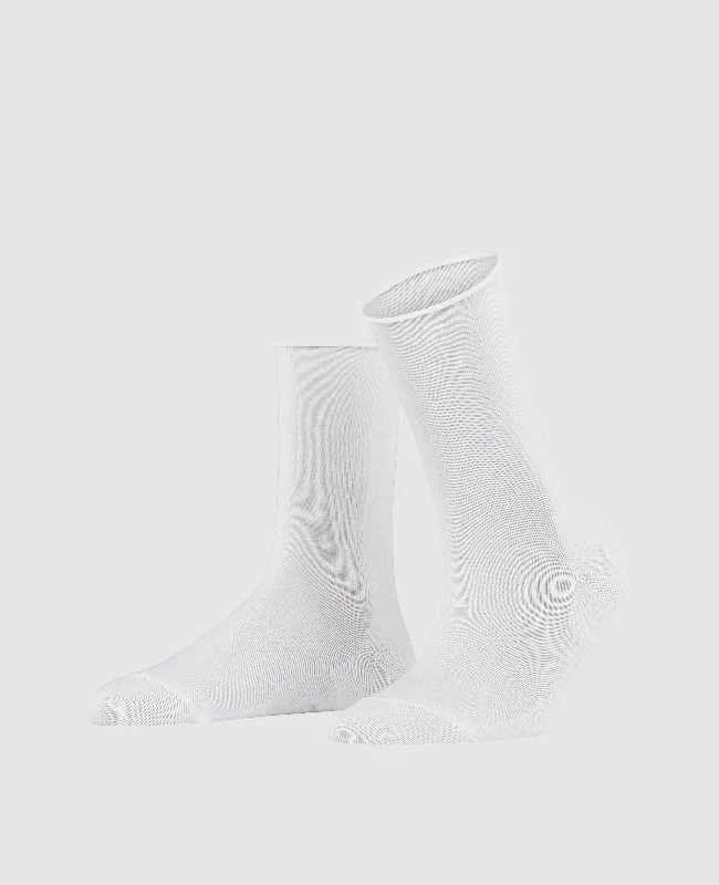 Men's boat shoes with a contrast stitchingFalke Active Breeze Women Socks - White
