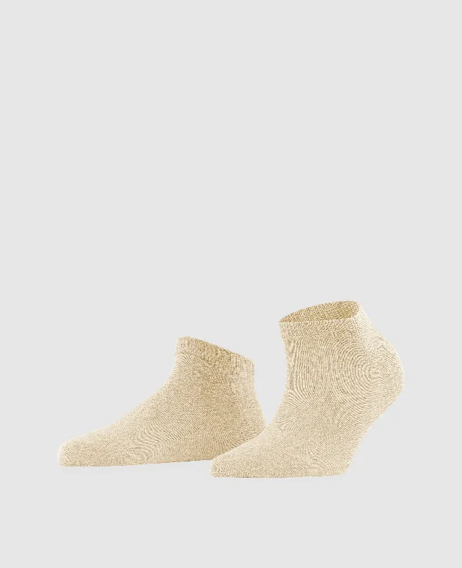 Men's boat shoes with a rubber outsole for durabilityFalke Family Women Sneaker Socks - Beige