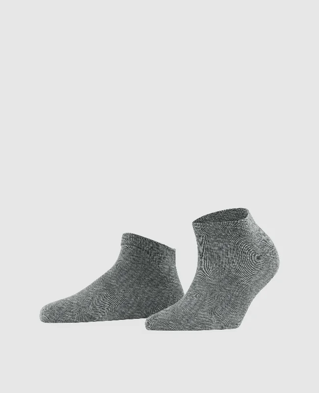 Men's boat shoes with a branded logo on the sideFalke Family Women Sneaker Socks - Grey Mix