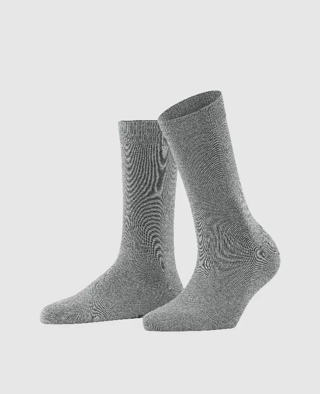 Low - top men's boat shoes for a sleek appearanceFalke Family Women Socks - Grey Mix