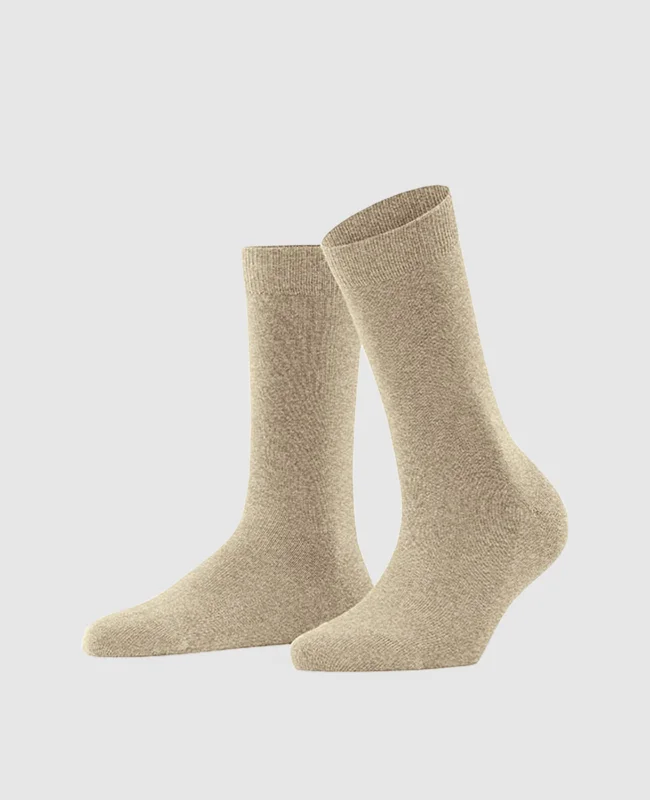 Men's boat shoes with a contrast stitchingFalke Family Women Socks - Sand Melange