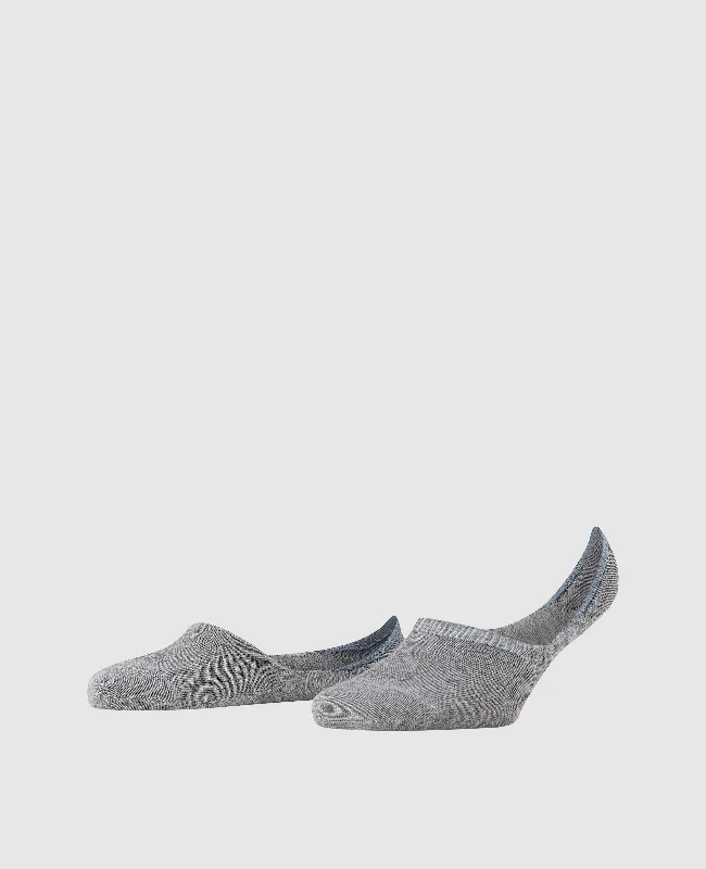 Men's boat shoes in a light - colored leatherFalke Step Women No Show Socks - Grey Mix