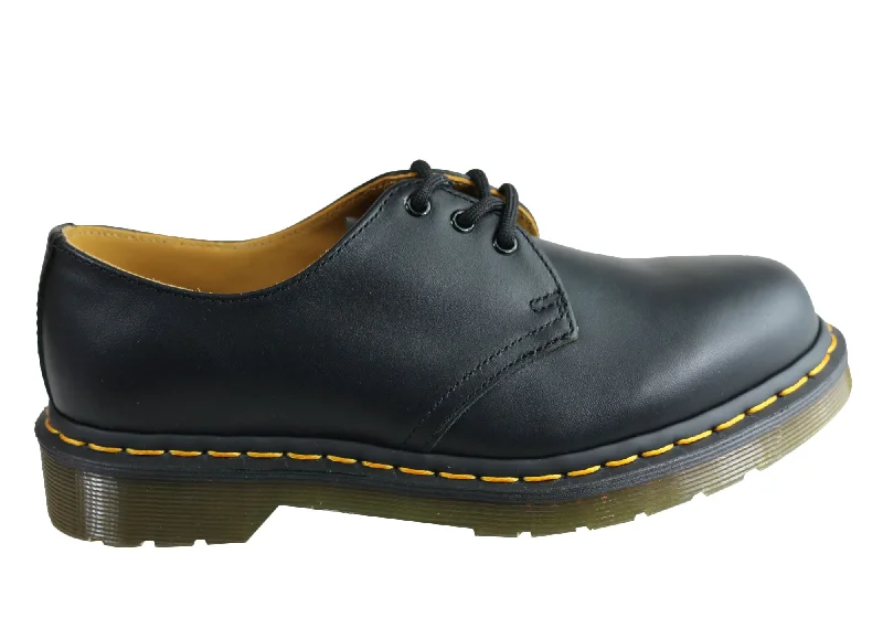 Brogue - style men's formal shoes for a sophisticated lookDr Martens 1461 Classic Black Nappa Lace Up Comfortable Unisex Shoes