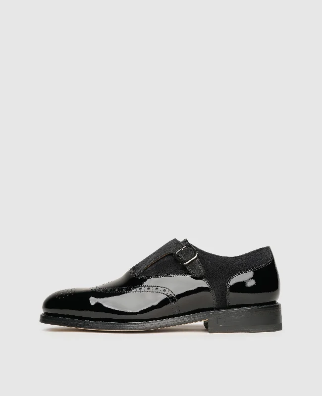 Men's boat shoes with a flexible sole for easy movementElla FBSM - Black