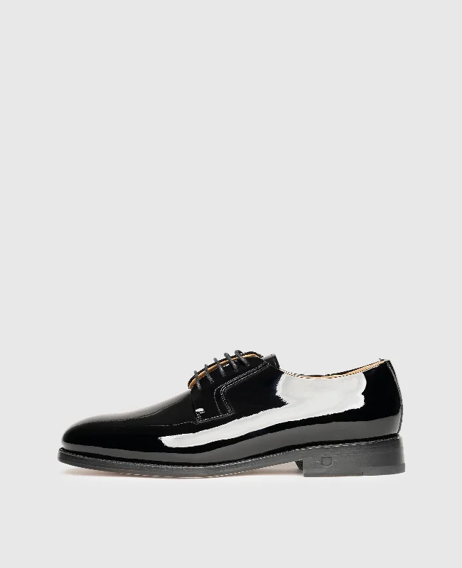 Men's boat shoes with a perforated design for ventilationElla PB - Black