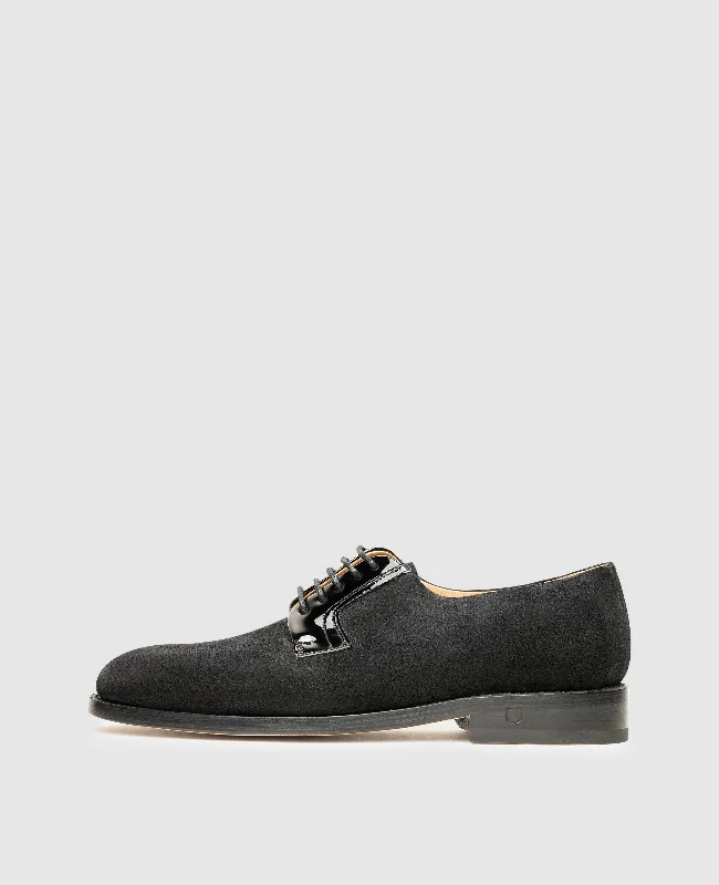 Men's boat shoes with a removable insoleElla PB - Black