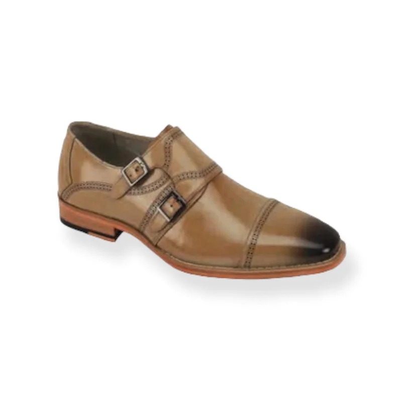 Men's formal shoes with a buckle closureGIOVANNI: NOEL Double Buckle