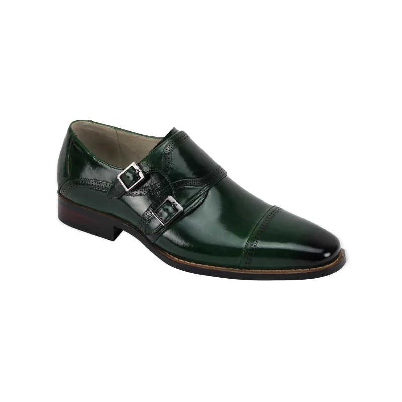 Men's formal shoes with a lace - up closureGIOVANNI: NOEL Double Buckle