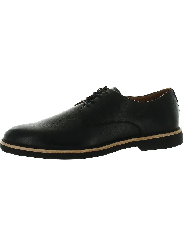 Men's formal shoes with a leather sole and heelGreyson Buck Mens Leather Lace Up Oxfords