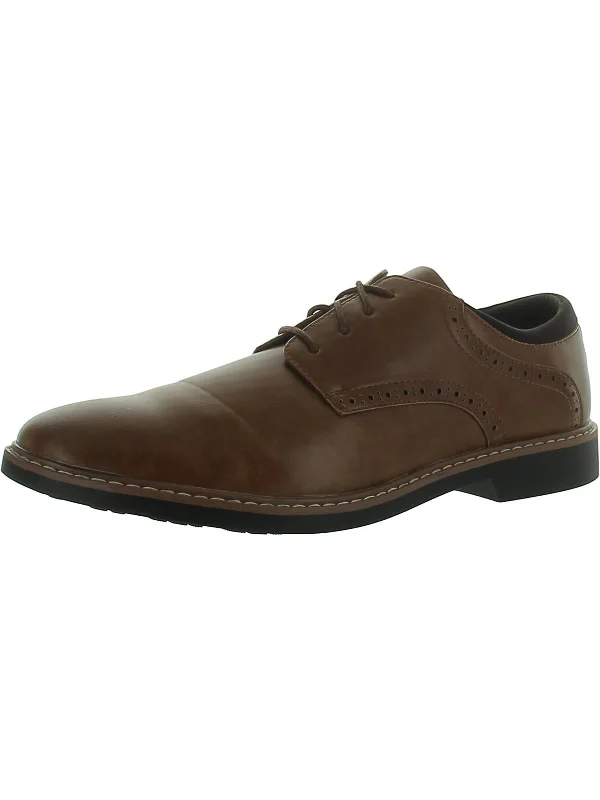 Brogue - style men's formal shoes for a sophisticated lookMens Leather Lace-Up Oxfords