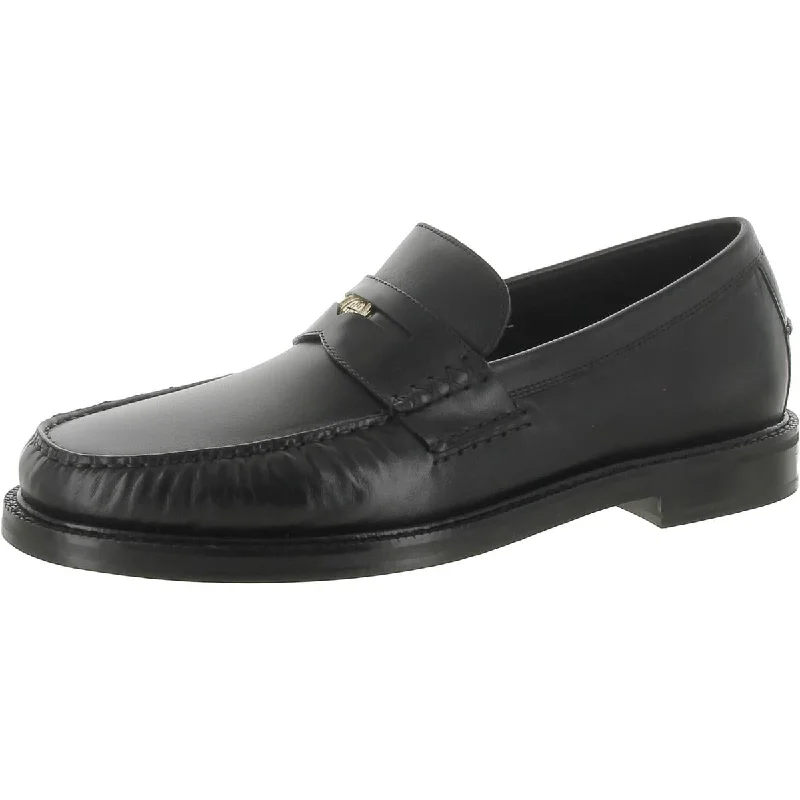 Men's formal shoes with a buckle closureMens Leather Loafers