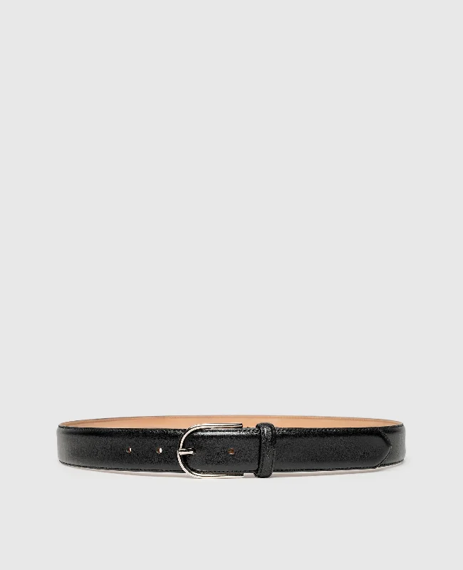 Men's boat shoes in a light - colored leatherOlivia - Black