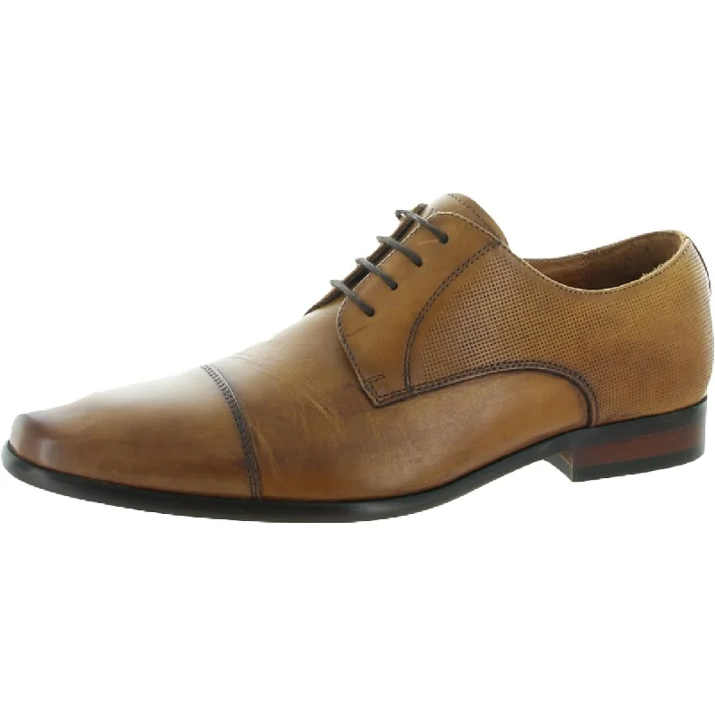 Patent leather men's formal shoes for a dressy occasionPostino Mens Leather Lace Up Oxfords