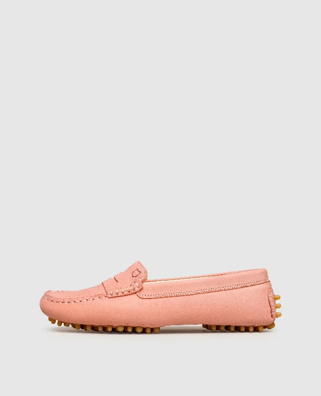 Waterproof men's boat shoes for boating activitiesSasha MK - Pink
