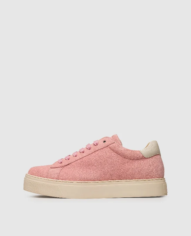 Canvas men's boat shoes for a casual summer lookSophia S - Pink