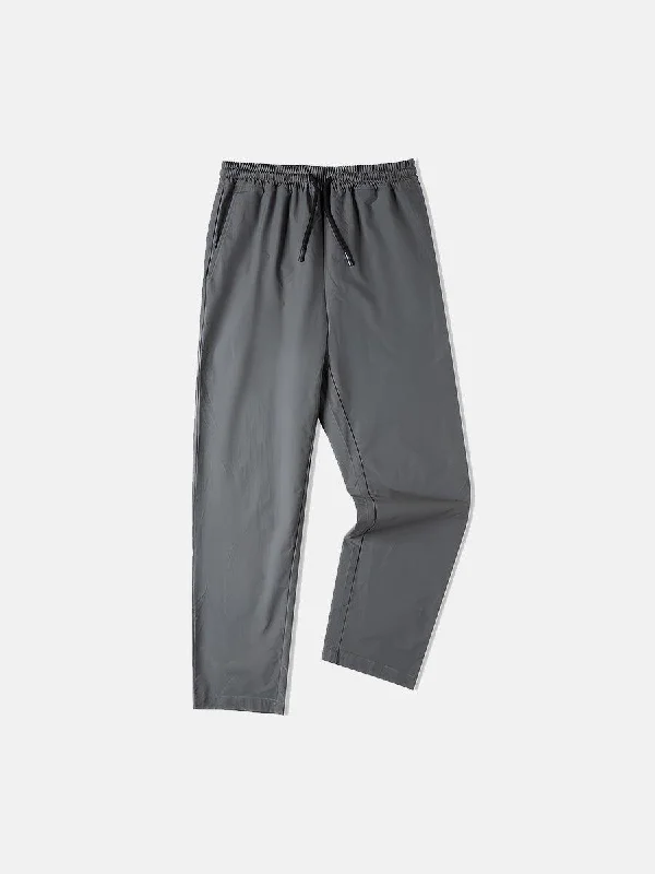 Men's formal shoes with a padded insole for comfortSpandex Straight Leg Casual Pants