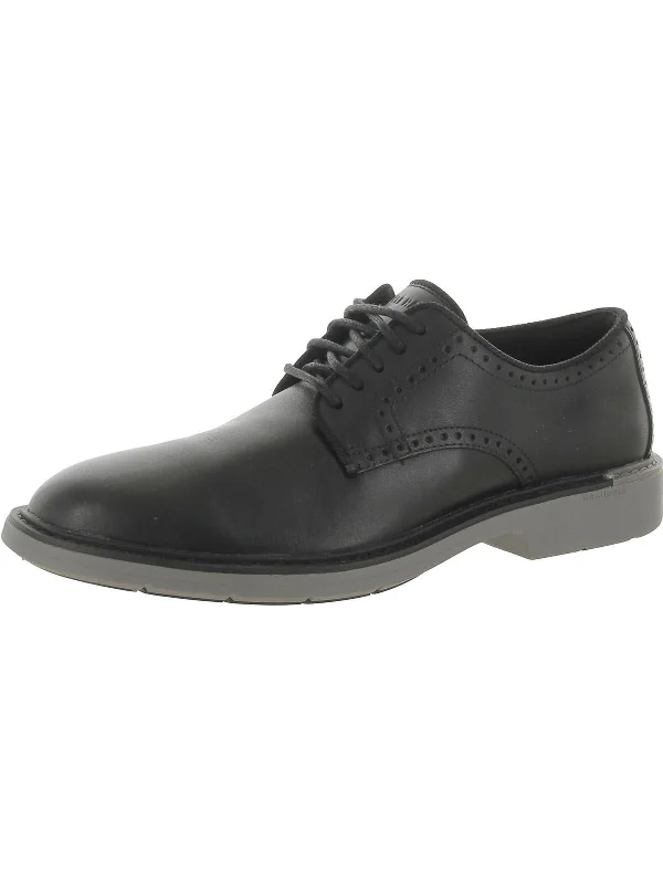 Men's formal shoes in a black or brown leatherThe Go-To Mens Leather Lace-Up Oxfords