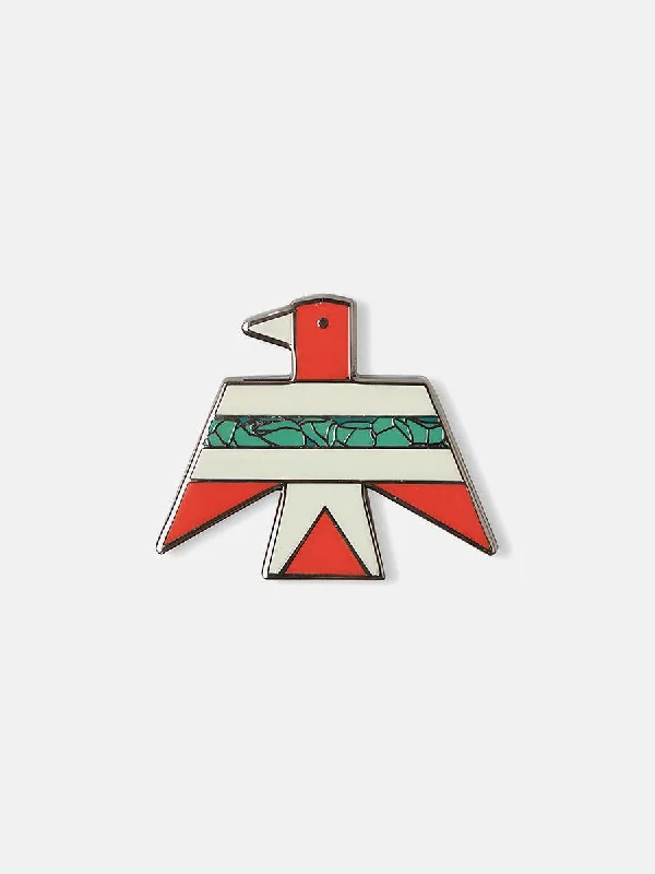 Men's formal shoes with a pointed toe for a stylish look“Thunder Bird” Brooch Pin
