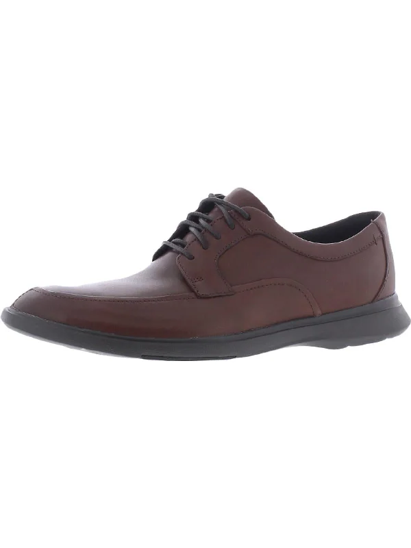 Men's formal shoes with a wingtip designUn Lipari Walk Mens Leather Slip On Oxfords