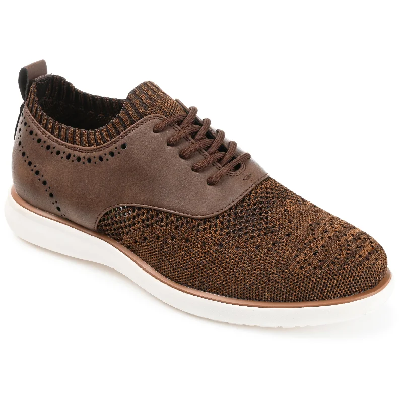 Men's formal shoes with a classic silhouetteVance Co. Waller Knit Casual Dress Shoe